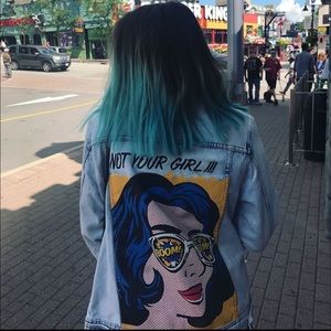 Not your girl jacket